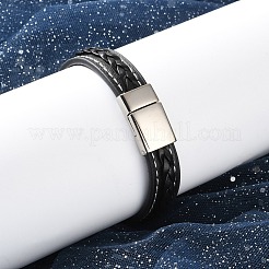 Kunstleder Kabel Armbänder&nbsp;LS-BJEW-N0011-029B