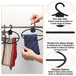 Пластиковая подвесная подставка для шелкового шарфа&nbsp;ODIS-WH0099-29C