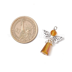 3шт стеклянные подвески&nbsp;PALLOY-JF03664-03