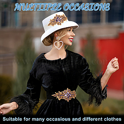 Аппликации из цветов из страз&nbsp;DIY-WH0504-99A