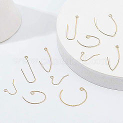 Crochets d'oreille en laiton&nbsp;KK-BC0005-26