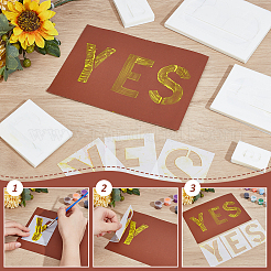 5 bolsa de 5 estilos de letras A a Z y número 0~9&nbsp;DIY-NB0015-23