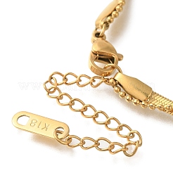 Ионное покрытие (ip) 304 нержавеющая сталь двухслойные ожерелья&nbsp;X-NJEW-H037-02G