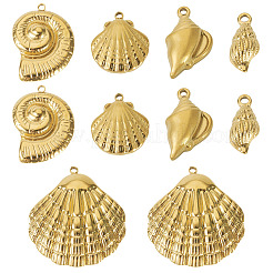 10 шт. 5 стиля подвески из нержавеющей стали 304&nbsp;STAS-TA0003-11