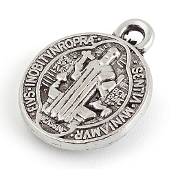 Pendente in lega stile tibetano&nbsp;X-TIBE-S298-190AS-LF