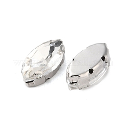 Ojo de caballo coser en rhinestone&nbsp;RGLA-L028-08H-01