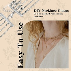 Латунный удлинитель цепи из циркония&nbsp;ZIRC-Q022-030P-NR