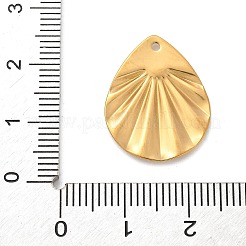 Ciondoli in acciaio inox 304&nbsp;STAS-F349-05G-02