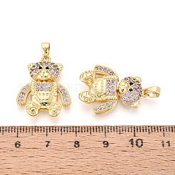 Латунные микро проложить кубического циркония подвески&nbsp;KK-P336-02B-G