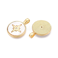 Латунные микропаве прозрачные подвески с фианитом&nbsp;KK-N254-213G