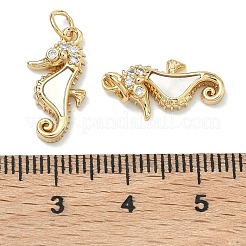 Ottone micro spianare pendenti zirconi&nbsp;KK-F926-01A