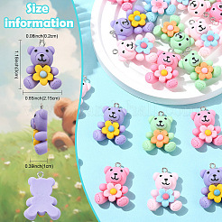 Подвески из непрозрачной смолы 30 шт.&nbsp;RESI-YW0005-27