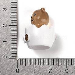 Decorazioni per display in resina luminosa con animali con guscio rotto&nbsp;DJEW-M010-02F