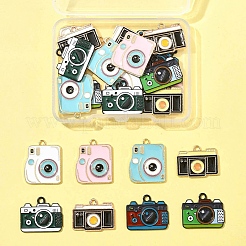 25шт 8 стиля подвески из сплава с эмалью&nbsp;ENAM-FS0003-13