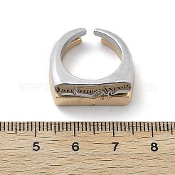 Кольца-манжеты из сплава с человеческим лицом&nbsp;LS-RJEW-K287-02P