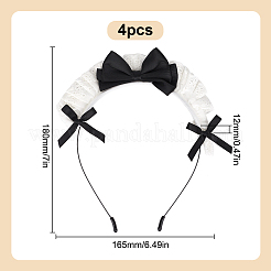 Тканевые банты для волос для женщин и девочек&nbsp;OHAR-WH0029-12A