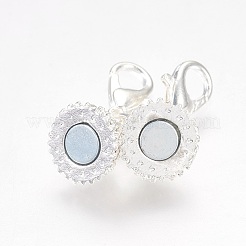 Сплав Rhinestone магнитные застежки&nbsp;BT-TAC0001-01S