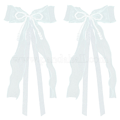 Кружевные броши-банты для одежды&nbsp;JEWB-WH20014-06B