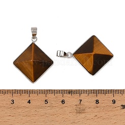 Ciondoli d'occhio di tigre naturale&nbsp;G-H359-03P-04