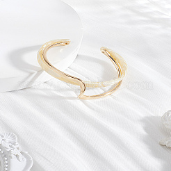 1шт браслеты-манжеты из латуни и смолы для женщин&nbsp;BJEW-LP0002-26B