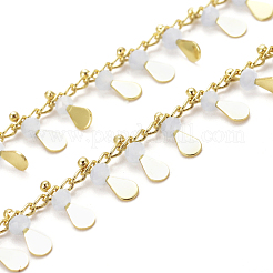 Chaînes de perles de verre faites à la main de 3.28 pied&nbsp;X-CHC-E020-01L
