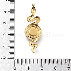 Подвески из натурального хэтианского нефрита&nbsp;STAS-R155-051G-01