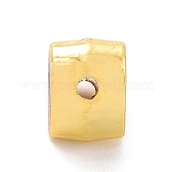 Perline smaltate in ottone placcato a cremagliera ecologiche&nbsp;KK-F843-30G