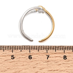 Offene Manschettenringe aus Edelstahl 304 für Damen&nbsp;SA-CBA82C8-09GP