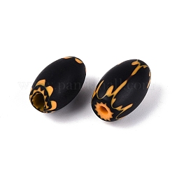 Perles de verre millefiori faites à la main&nbsp;LA-N002-09G