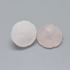 Naturale perle di quarzo rosa&nbsp;G-F637-01F