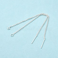Gestell aus Messing Ohrstecker Zubehör&nbsp;KK-E081-01S