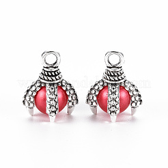 Charms in lega stile tibetano&nbsp;PALLOY-S120-249B-RS
