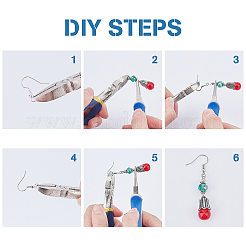 Наборы для изготовления сережек с подвесками своими руками&nbsp;DIY-SC0016-36