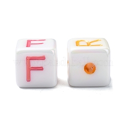 Непрозрачные акриловые бусины&nbsp;OACR-E033-37