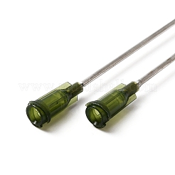 Игла-дозатор с тупым кончиком из нержавеющей стали 304 с PP-коннектором Luer Lock&nbsp;LS-FIND-WH0038-25P