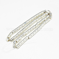 Electroplate non magnetici ematite sintetico fili di perline&nbsp;G-Q465-35S