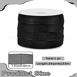 Тонкая мягкая коса из полиэстера из конского волоса&nbsp;DIY-LP0002-40B