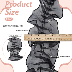 3 Yards plissiertes Organzaband&nbsp;OCOR-GF0006-03A