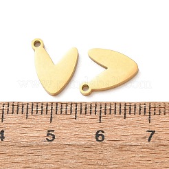 Ciondoli in acciaio inossidabile 304&nbsp;LS-SA-G606-02G