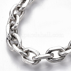 Kabelarmbänder aus Herrenlegierung&nbsp;X-BJEW-T014-03