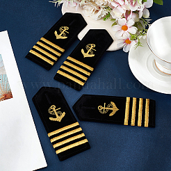 1 пара эполет из полиэфирного волокна&nbsp;AJEW-CN0005-72