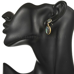 Boucles d'oreilles pendantes en acier inoxydable 304 pour femmes&nbsp;EJEW-JE07350-01