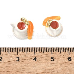 Латунь эмаль подвески&nbsp;KK-H259-04G