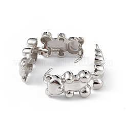 Orecchini a cerchio in ottone da donna&nbsp;EJEW-L234-082P