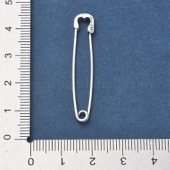 925 Broschenrohling aus Sterlingsilber mit Sicherheitsnadel&nbsp;STER-H120-01P