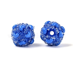 Perles de strass opaques en acrylique et en résine transparente&nbsp;SACR-Q005-02A-01