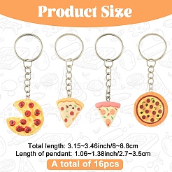 16 брелок из смолы в двух стилях&nbsp;KEYC-YW00236