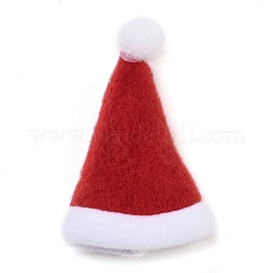 Cappello di natale copri bottiglia di vino in velluto&nbsp;AJEW-M012-01A