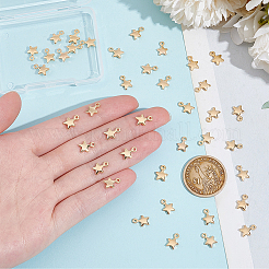 40 шт. Латунные подвески&nbsp;KK-UN0002-10