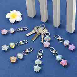 7 шт. акриловые подвесные украшения&nbsp;HJEW-YW00278